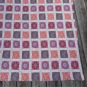 The Company Store Geometric Medallion 100% Cotton Queen size Duvet Cover